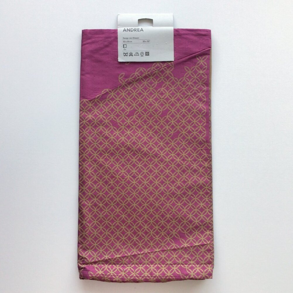 Ikea Andrea Silk Cushion Covers Set